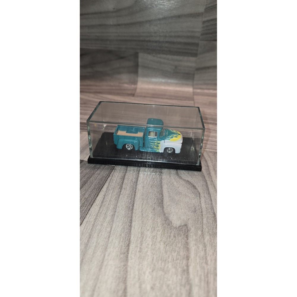 HOT WHEELS 1956 FORD PICKUP GREEN W/FLAMES
